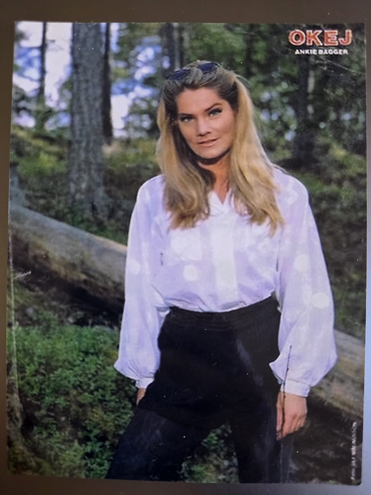 Ankie Bagger OKEJ arkivbild